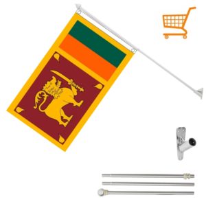 Balkongflagg Sri Lanka