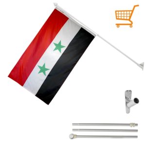 Balkongflagg Syria