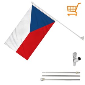 Balkongflagg Tsjekkia