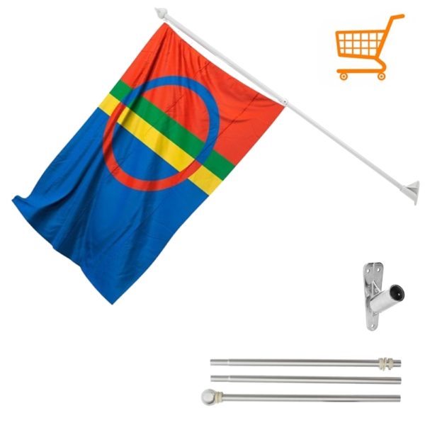 Balkongflagg samefolket