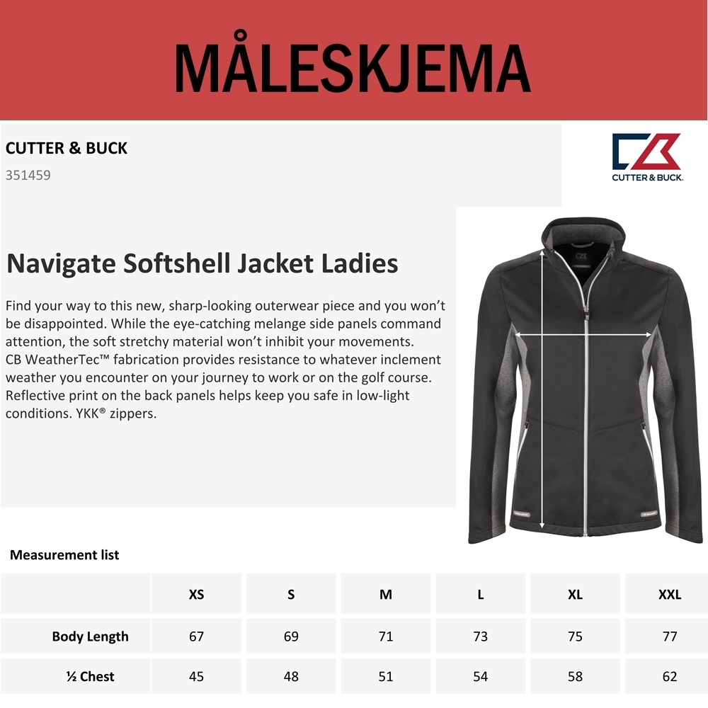 Navigate Softshell Jacket Ladies - Bilde 3
