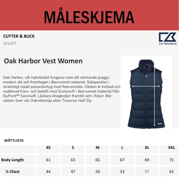 Oak Harbor Vest Women - Bilde 3