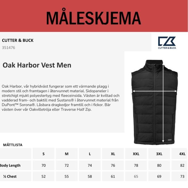 Oak Harbor Vest Men - Bilde 3