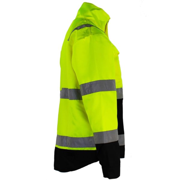 551005 Bulldog jakke, gul/svart Synlighet kl. 2 - Bilde 4