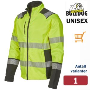 571904 Bulldog stretchjakke, Synlighet kl.2