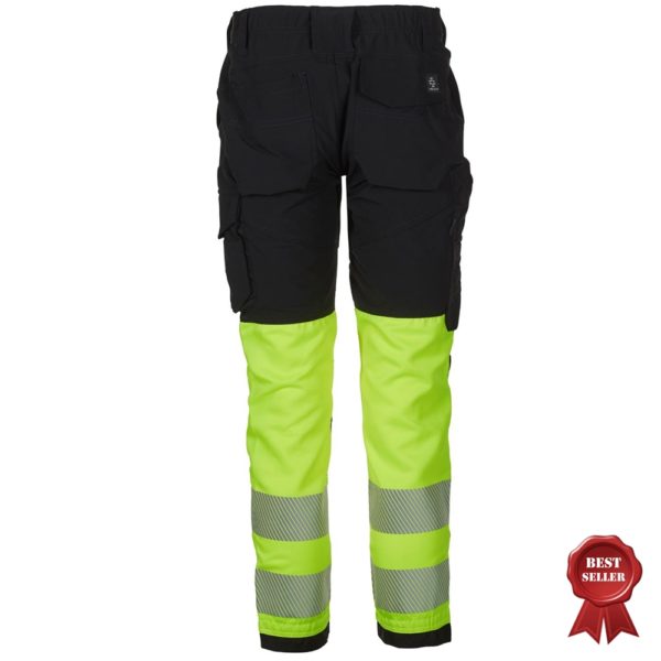 574558 Bulldog stretchbukse, Servicebukse, synlighet kl. 1 - Bilde 3