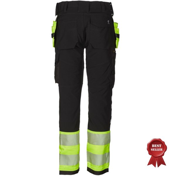 574846 Bulldog stretchbukse, Håndverkbukse, synlighet kl. 1 - Bilde 4