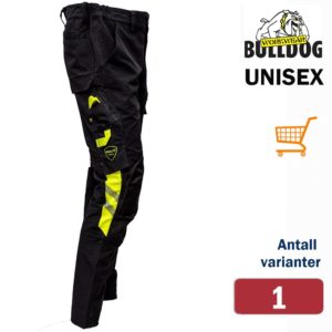 Bulldog BRAUT stretchbukse, Servicebukse, strikk i livet