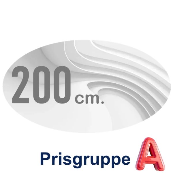 Nasjonsflagg Kat. A 200 cm