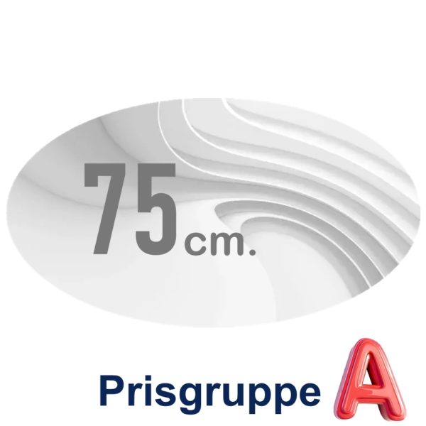 Nasjonsflagg Kat. A 75 cm