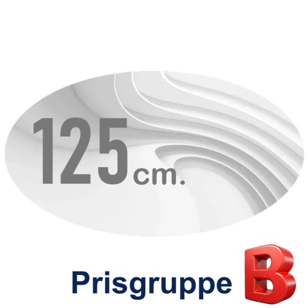 Nasjonsflagg Kat. B 125 cm
