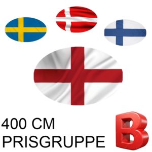 Nasjonsflagg Kat. B 400 cm