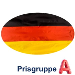Nasjonsflagg Verden Prisgruppe A