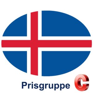 Nasjonsflagg Verden Prisgruppe C