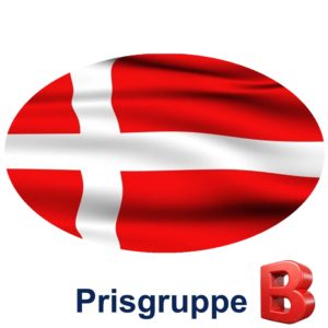 Nasjonsflagg Verden Prisgruppe B