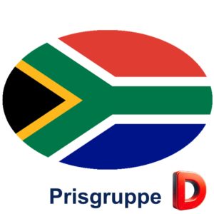 Nasjonsflagg Verden Prisgruppe D