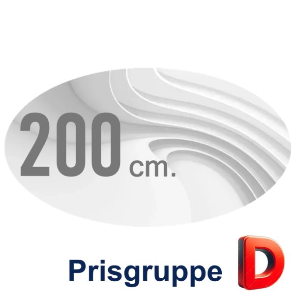Nasjonsflagg Kat. D 200 cm