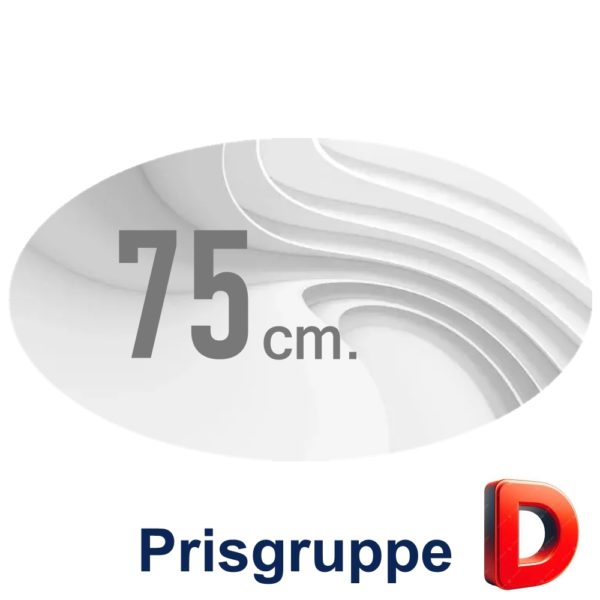 Nasjonsflagg Kat. D 75 cm