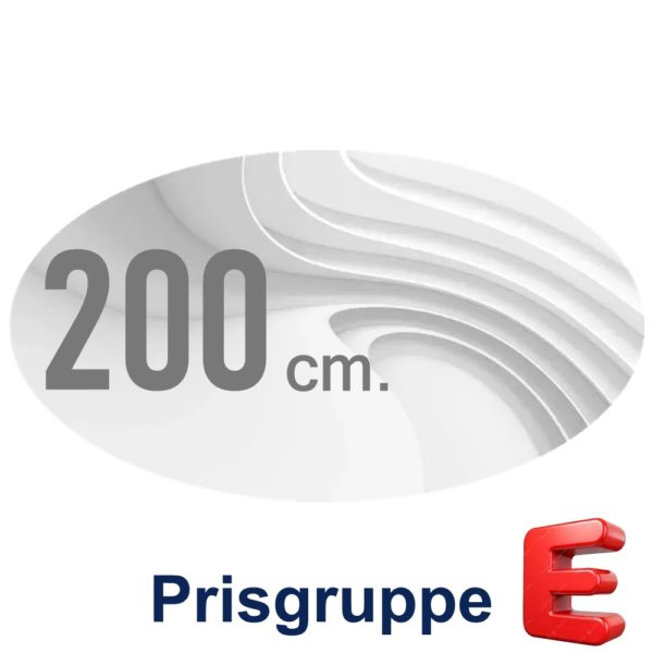 Nasjonsflagg Kat. E 200 cm