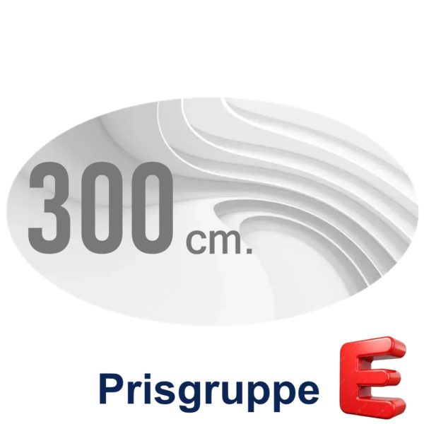Nasjonsflagg Kat. E 300 cm