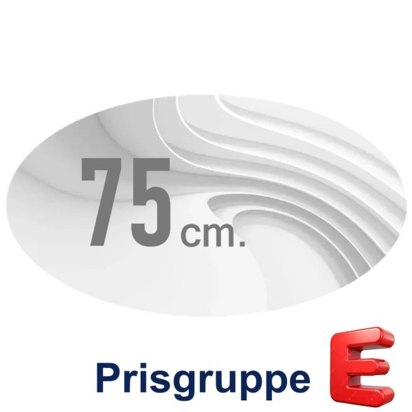 Nasjonsflagg Kat. E 75 cm