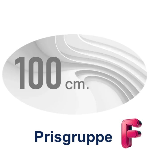 Nasjonsflagg Kat. F 100 cm