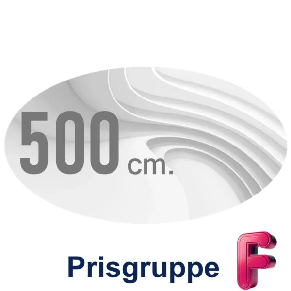 Nasjonsflagg Kat. F 500 cm