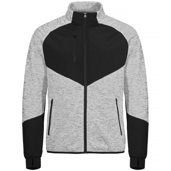 Haines Strikket Fleecejakke, (H)