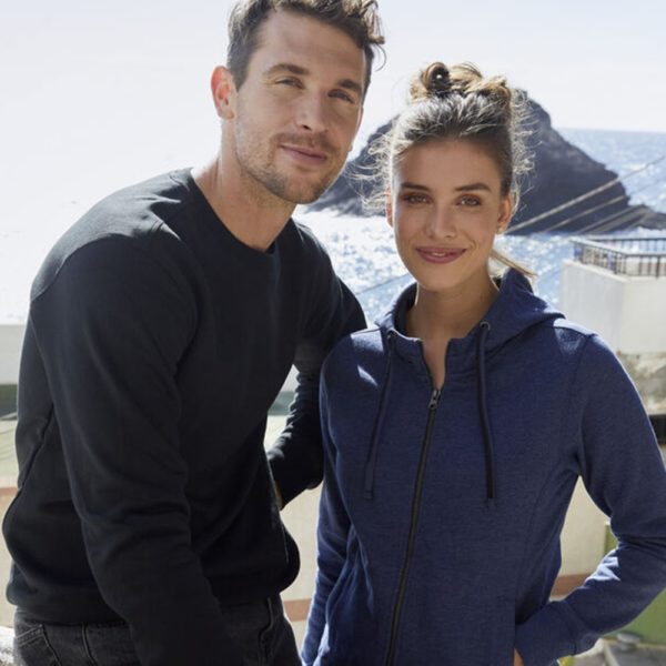 Classic Hoody Full Zip flosset (D) - Bilde 3