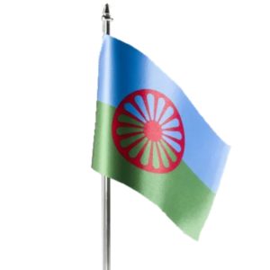 Bordflagg Romani