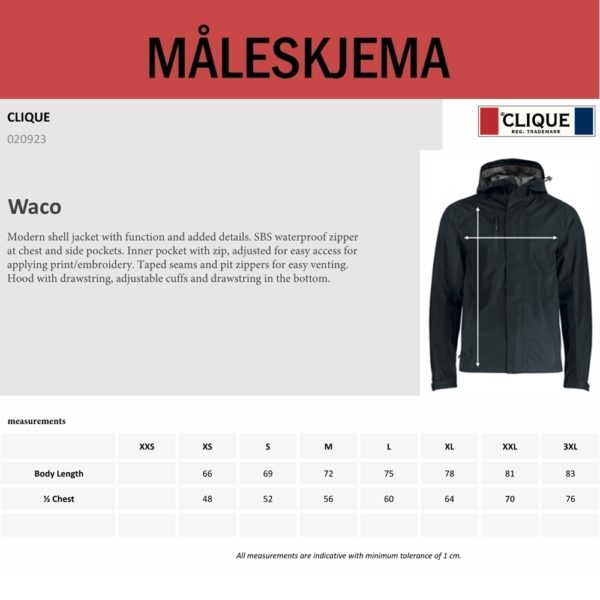 WACO Allsværsjakke (H) - Bilde 2