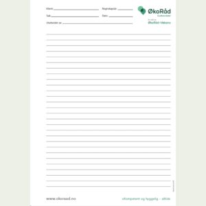 Gudbrandsdal Blokk A4 linjert