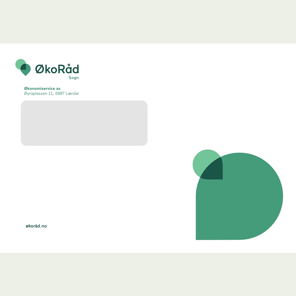 Økonomiservice Konv C5 med vindu