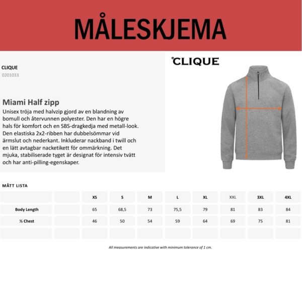 Miami Half Zip (U) - Bilde 4