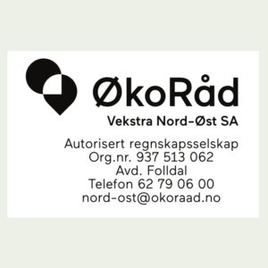 Adressestempel OkoRad_Vekstra_Nord-Ost_Folldal