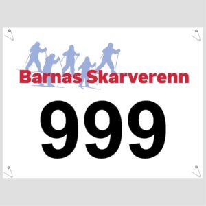 Nummerlapp kort leveringstid